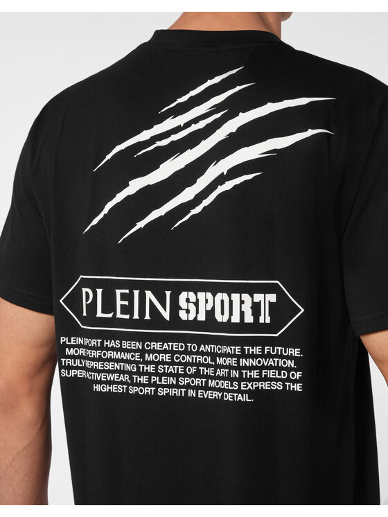 Plein Sport Plein Sport T-Shirt 3371 Czarny Regular Fit