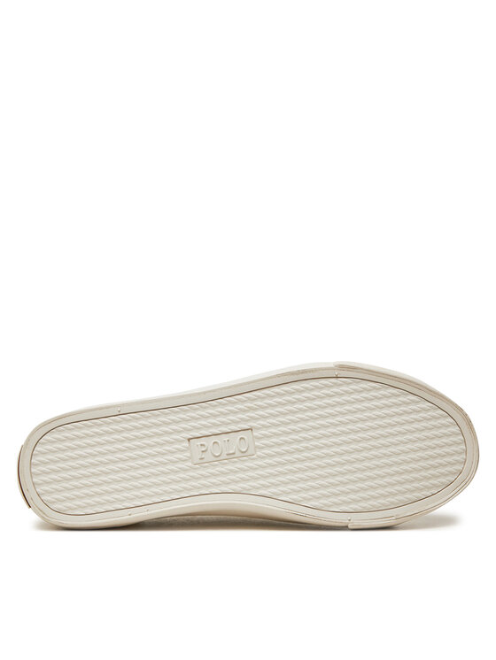 Polo Ralph Lauren Polo Ralph Lauren Πάνινα παπούτσια Prestyn RL01240110 Εκρού
