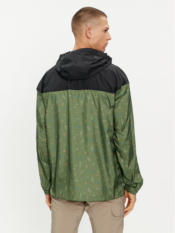 Columbia Columbia Giacca a vento Flash Challenger™ 1988715 Verde Regular Fit