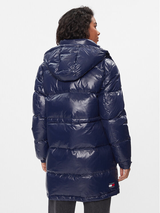 Tommy Jeans Tommy Jeans Pehelykabát Alaska DW0DW16573 Sötétkék Regular Fit