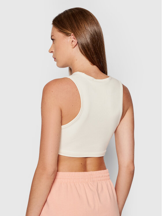 Top adicolor Essentials Rib H06611 Beige Slim Fit