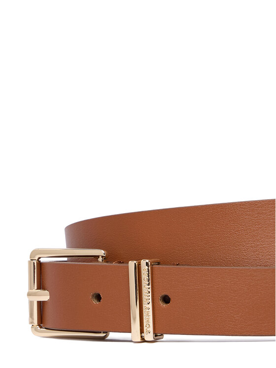 Tommy Hilfiger Tommy Hilfiger Ζώνη Th Square 2.5 AW0AW18692 Καφέ