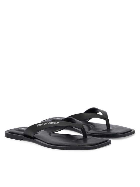 KARL LAGERFELD KARL LAGERFELD Flip-flops Brio II KL85406 Fekete
