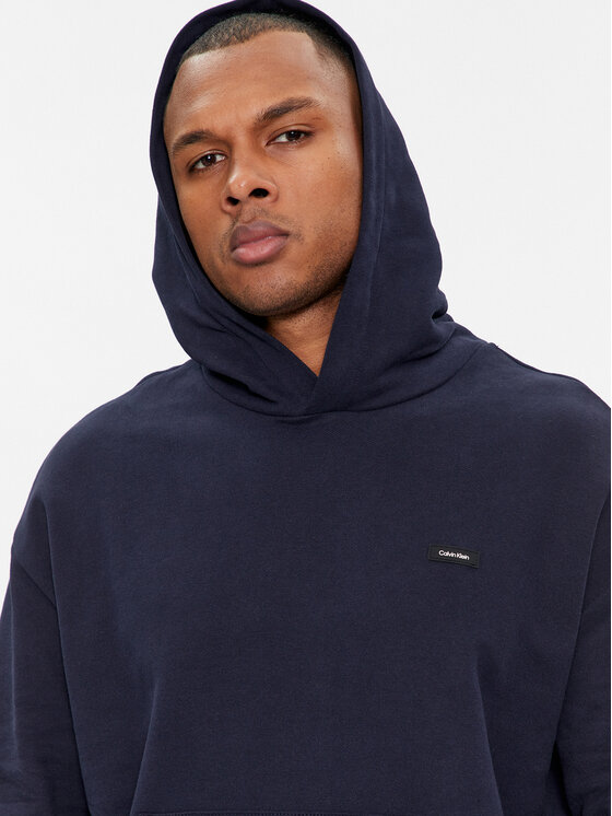 Calvin Klein Calvin Klein Pulóver K10K112748 Sötétkék Comfort Fit