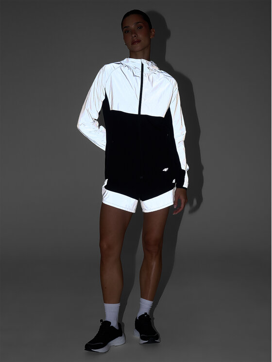 4F 4F Szorty sportowe CRAFTED BY CULTURE Czarny Regular Fit