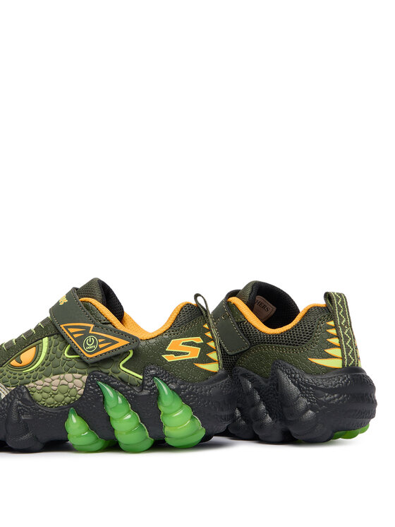 Skechers Skechers Laisvalaikio batai Skech-O-Saurus Lights 2.0 400121L OLV Chaki