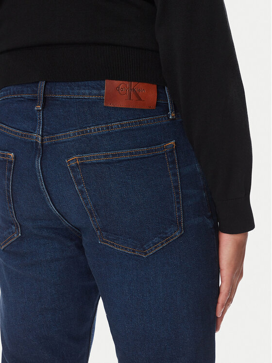 Calvin Klein Jeans Calvin Klein Jeans Jeansy Tapered LV04RH934G Tmavomodrá Straight Leg