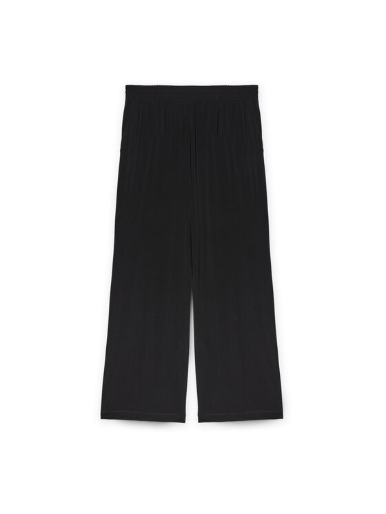 Fiorella Rubino Fiorella Rubino Spodnie materiałowe P808L002092N033 Czarny Over Fit