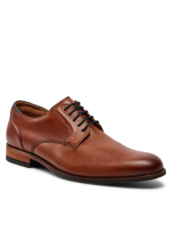 Clarks Clarks Туфлі Craftarlo Lace 26177697 Коричневий