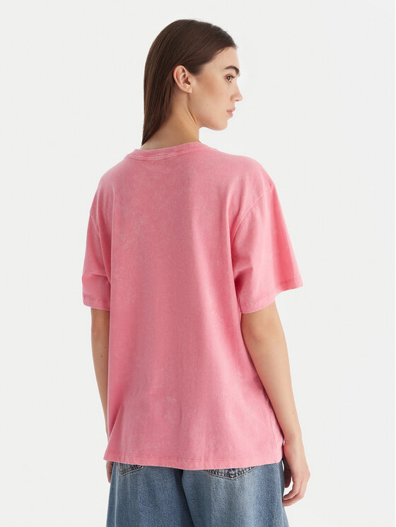 Roxy Roxy T-shirt Sunnyoversize Optic Wash ERJZT06022 Ružičasta Oversize