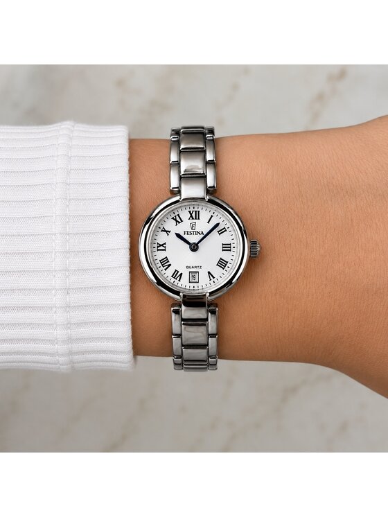 Festina Festina Hodinky F20784-2 Strieborná