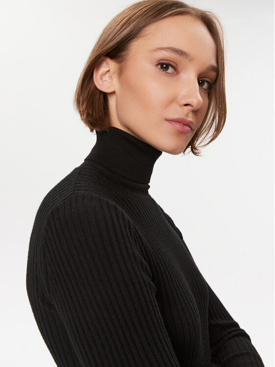 Herskind Herskind Rollkragenpullover Bob 4980825 Schwarz Regular Fit