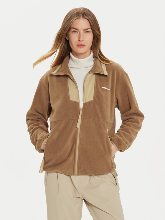 Columbia Fleecová mikina Sequoia Grove 2085313 Hnedá Regular Fit