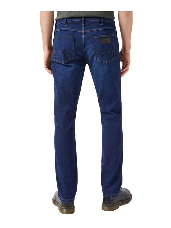 Wrangler Wrangler Jeansy 112350837 Granatowy Straight Leg