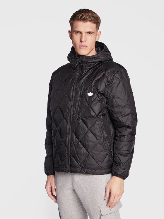 adidas Puhovka Down Quilted Puffer HL9205 Črna Regular Fit