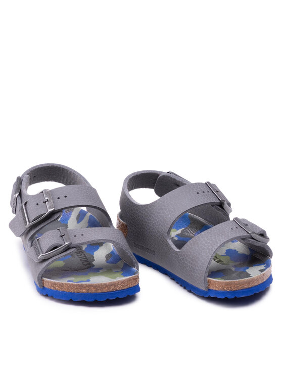 Birkenstock Birkenstock Босоніжки Milano Kinder 1022532 Сірий