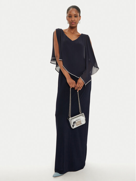 Joseph Ribkoff Joseph Ribkoff Estélyi ruha 221385 Sötétkék Regular Fit