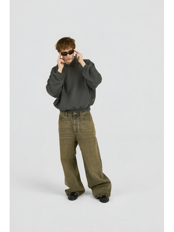 2005 2005 Bluza Uniform Szary Oversize