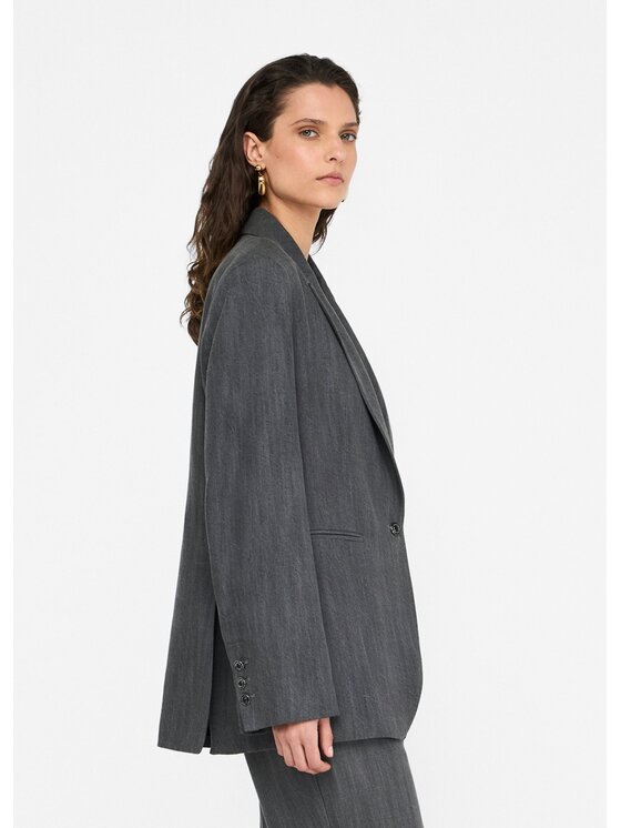 Liu Jo Liu Jo Giacca di jeans UF5141D026687457 Grigio Regular Fit