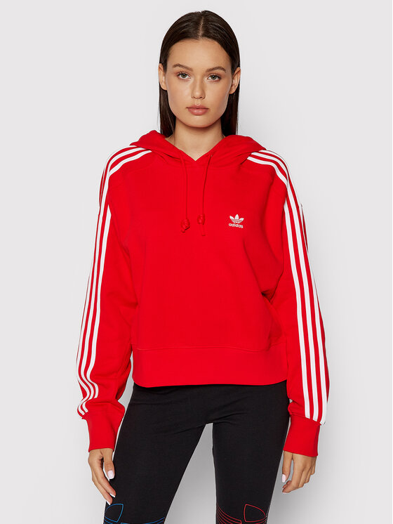 adidas adidas Μπλούζα adicolor Classics H34614 Κόκκινο Relaxed Fit
