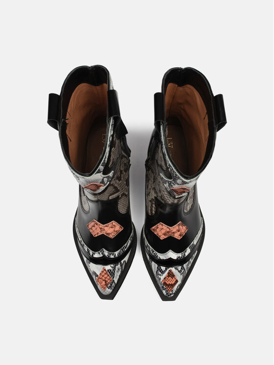 L37 L37 Stivaletti OUT OF TIME Nero