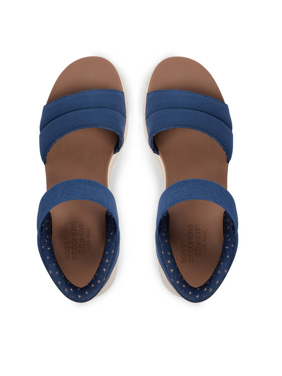 Skechers Skechers Sandali Skechers Slip-Ins: BOBS Sun Ray Blu scuro