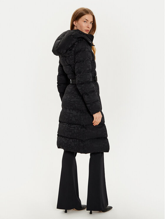 Elisabetta Franchi Elisabetta Franchi Зимно яке PI-71D-46E1-V700 Черен Regular Fit