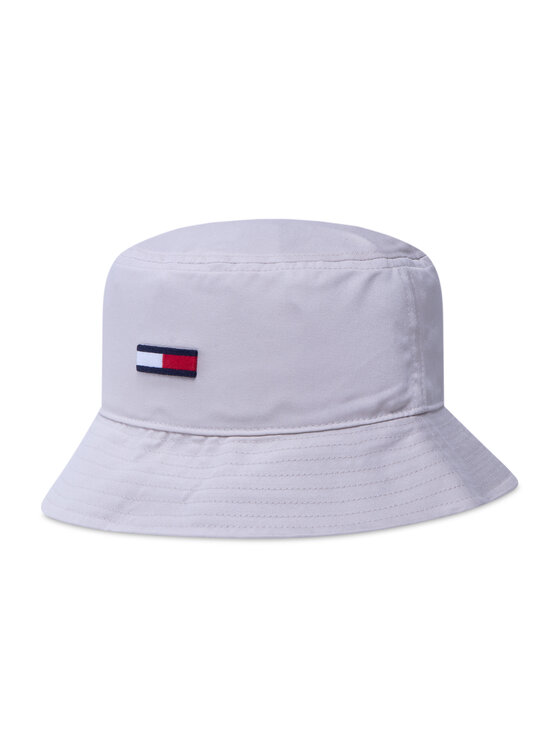 Tommy Jeans Tommy Jeans Platmale Tjw Flag Bucket Hat AW0AW12428 Bēšs