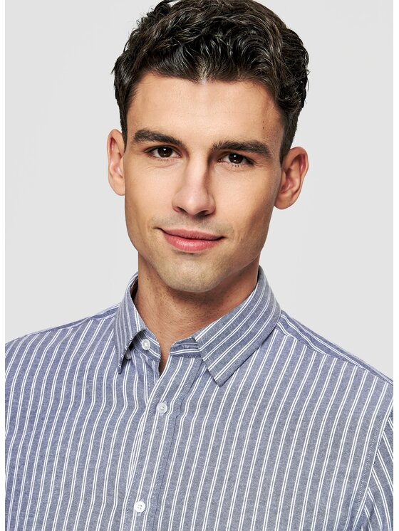 Pako Lorente Pako Lorente Koszula P26SF-1X-029 Niebieski Slim Fit