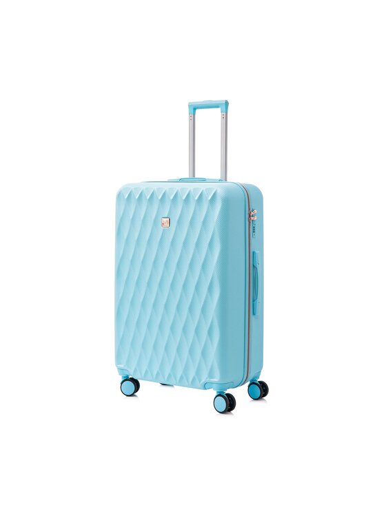 Semi Line Semi Line Mittlerer Koffer T5723-3 Himmelblau
