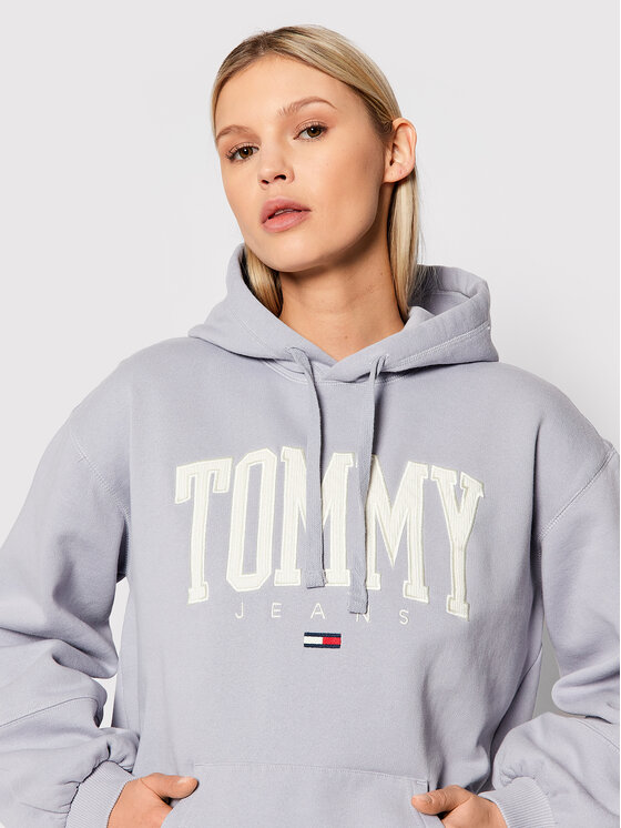 tommy jeans relaxed fit hoodie