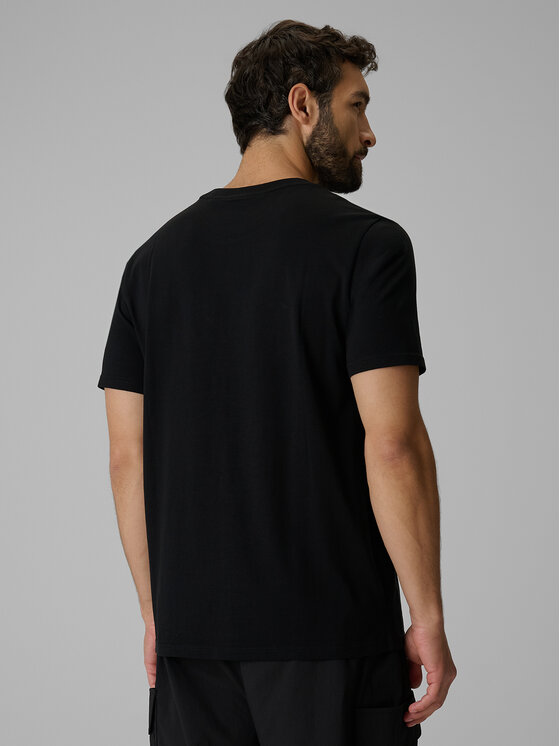 4F 4F T-Shirt BRAND CODE Czarny Regular Fit