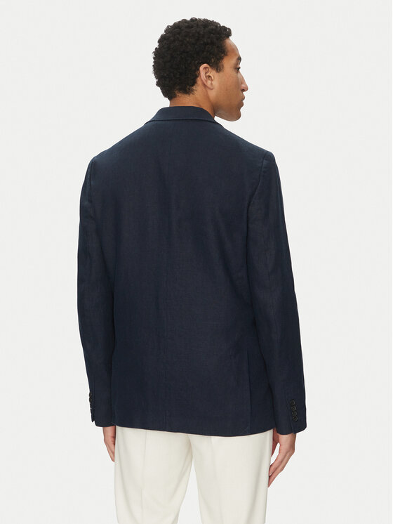 Michael Kors Michael Kors Сако CS5100TBEY Тъмносин Slim Fit