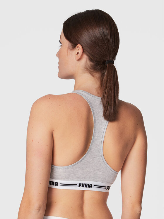 Puma Puma Biustonosz top Racer Back 907862 Szary