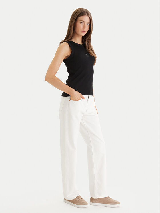 Calvin Klein Jeans Calvin Klein Jeans Džinsi LV047F717G Écru Straight Fit