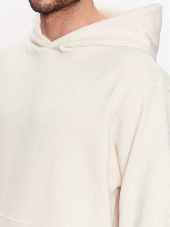 New Balance New Balance Суитшърт MT23565 Екрю Relaxed Fit