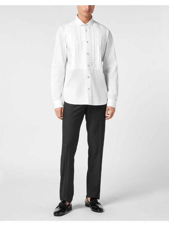 PHILIPP PLEIN PHILIPP PLEIN Košeľa 11473 Biela Slim Fit