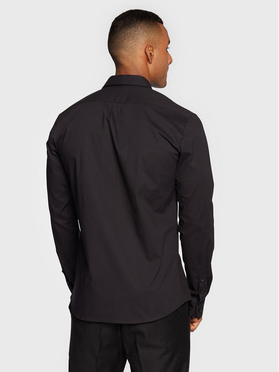 HUGO Hugo Košile Ero3 50475678 Černá Extra Slim Fit