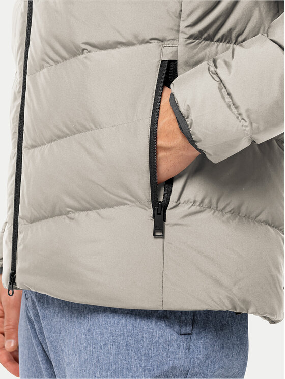 Jack Wolfskin Jack Wolfskin Pūkinė striukė Colonius 1207431 Pilka Regular Fit