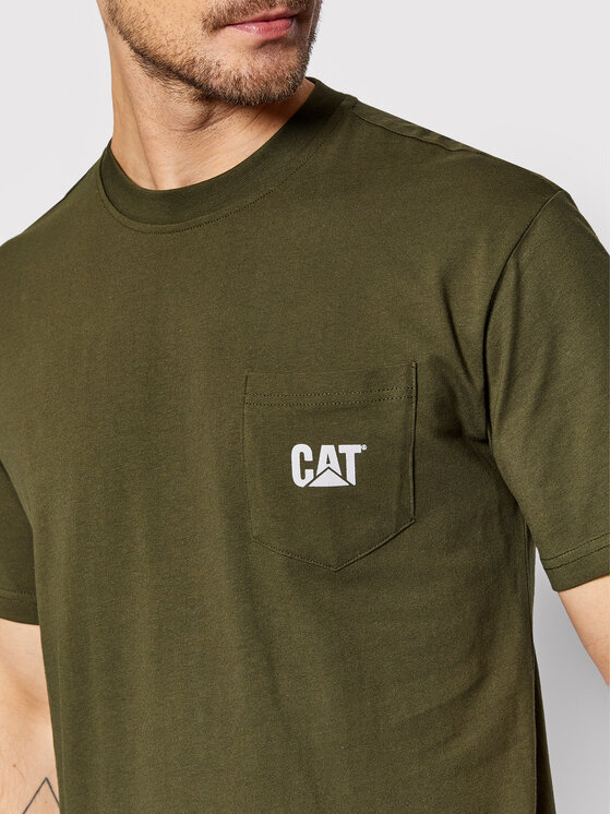 CAT Footwear CAT Footwear T-Shirt 2511868 Grün Regular Fit