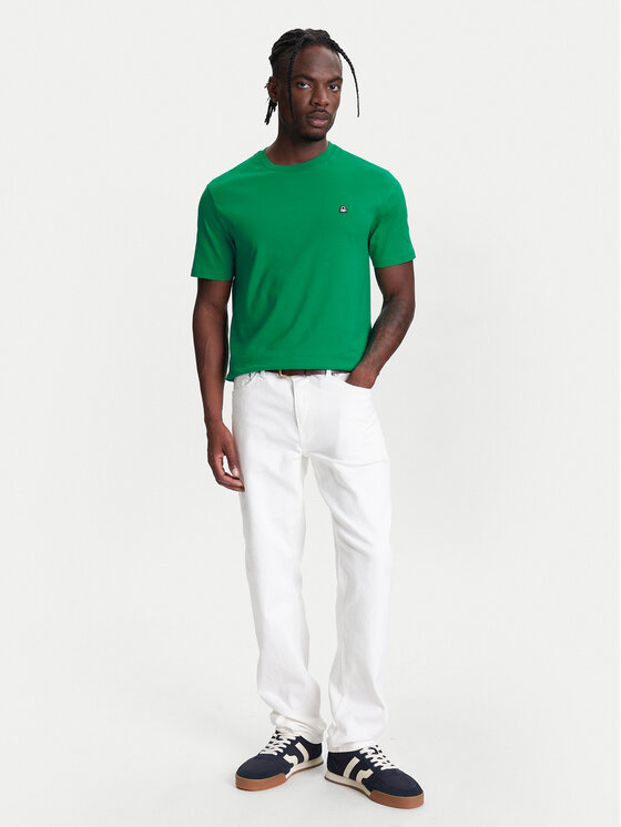 United Colors Of Benetton United Colors Of Benetton T-krekls 3MI5J1AF7 Zaļš Regular Fit