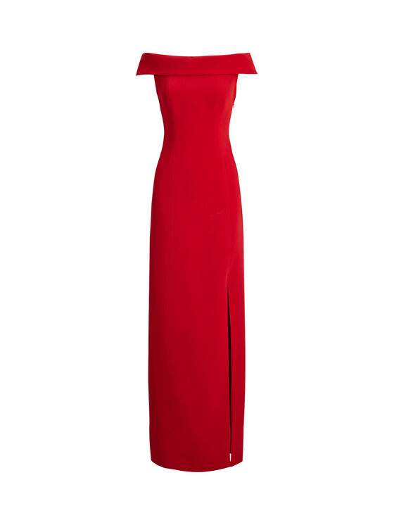 LAUREN RALPH LAUREN LAUREN RALPH LAUREN Sukienka wieczorowa 253982109004 Czerwony Slim Fit
