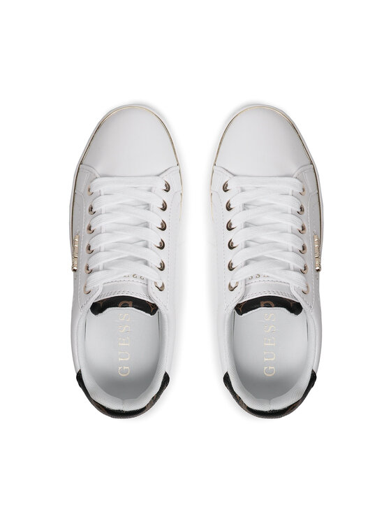 Guess Guess Sneakersy Beckie FL7BKI ELE12 Biały