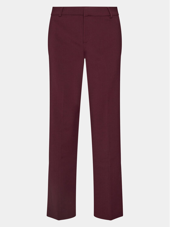 Gina Tricot Pantaloni din material 13672 Vișiniu Regular Fit