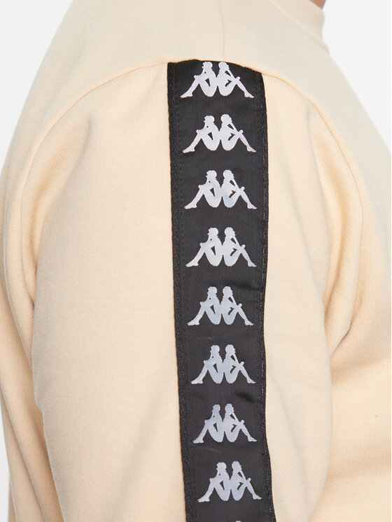 Kappa Kappa Majica dugih rukava 313005 Smeđa Regular Fit