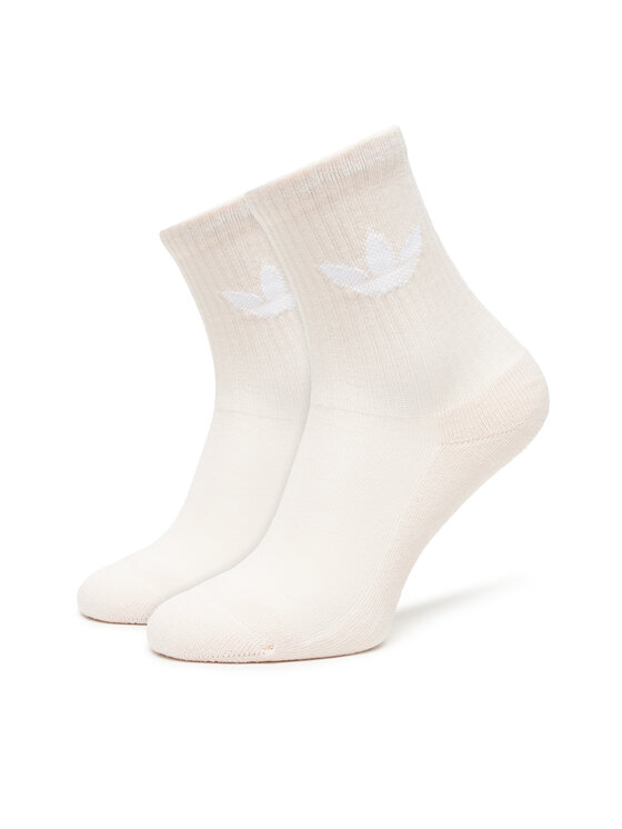 adidas adidas Set od 6 pari unisex visokih čarapa Trefoil Cushion JY2678 Šarena