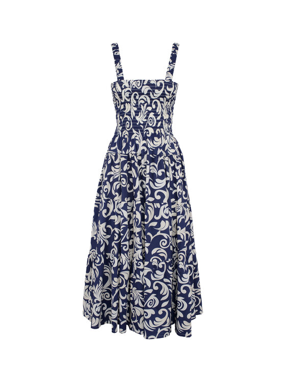 ACANFORA ACANFORA Sukienka wieczorowa 8191-BLU Niebieski Regular Fit