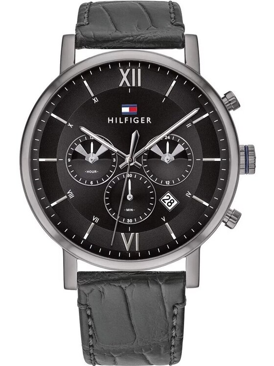 Tommy Hilfiger Tommy Hilfiger Zegarek 1710395 Czarny