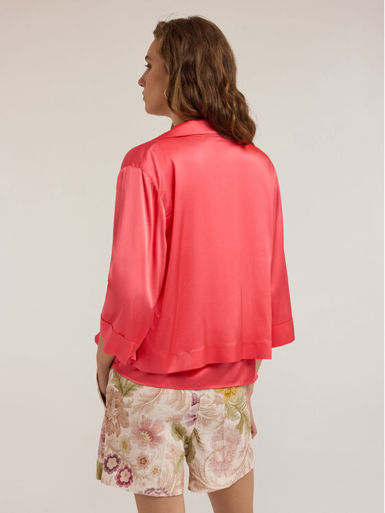 Motivi Motivi Giacca outdoor R164Q001024N016 Rosa Regular Fit