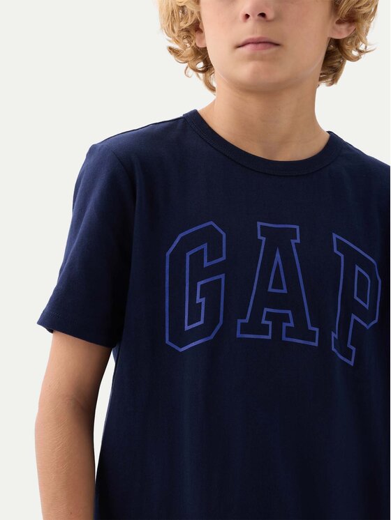 Gap Gap T-shirt 885753 Tamnoplava Regular Fit